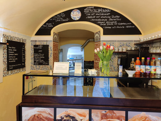 Unser kleines Strudelei-Café