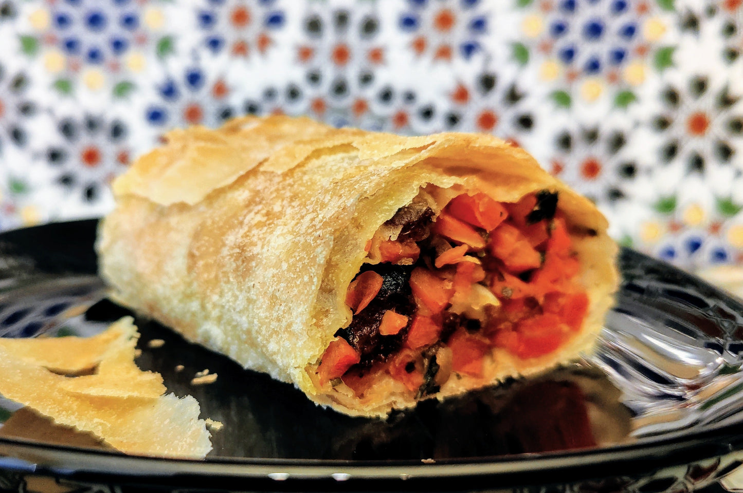 Orientalischer Karottenstrudel