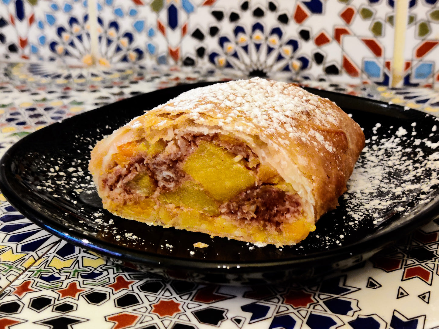 Kürbis-Mango-Kokos-Strudel