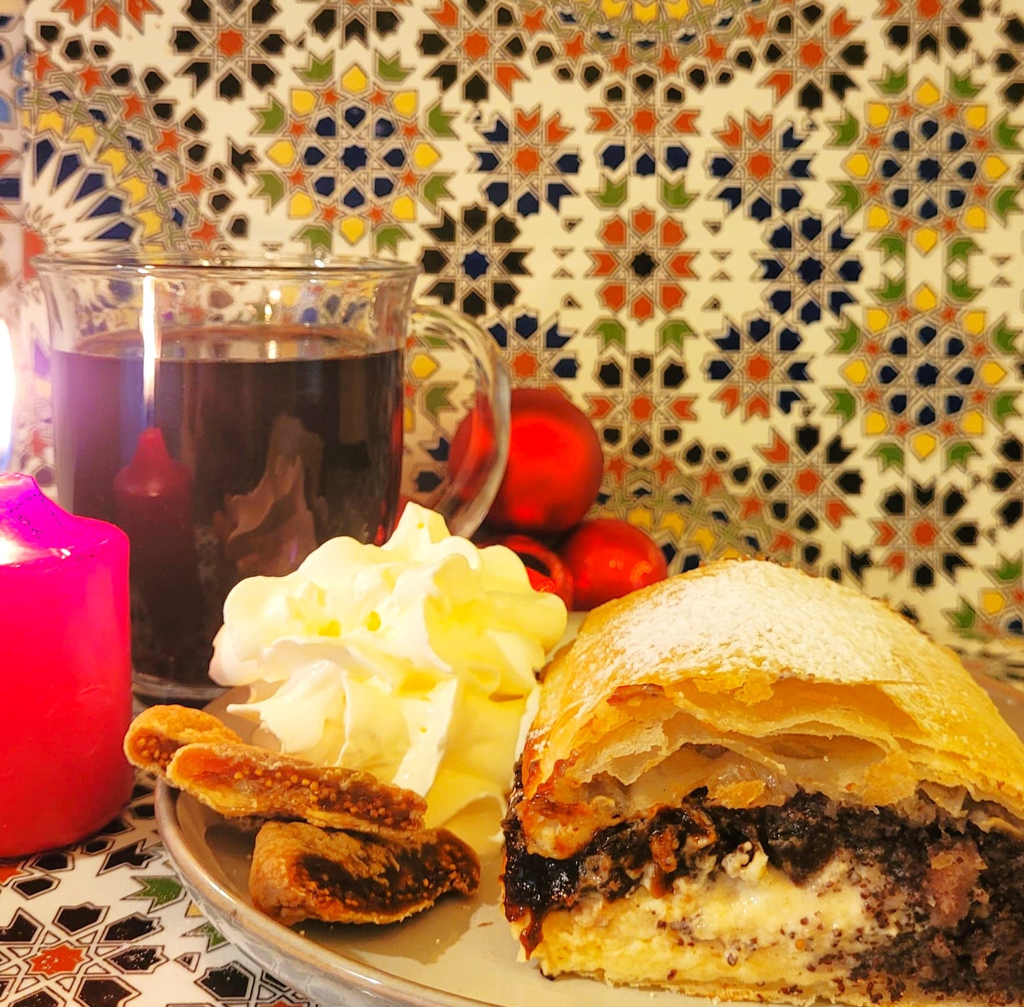Glühweinmohn mit Rumfrüchten (Weihnachts-Edition)