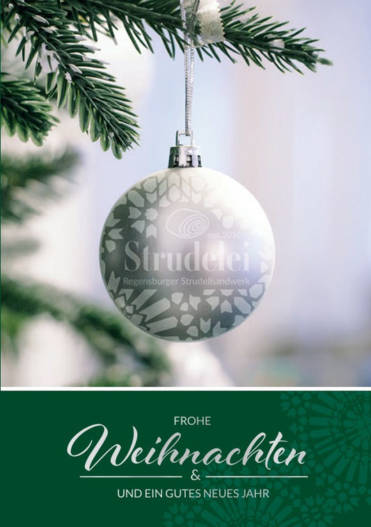 Grusskarte "Frohe Weihnachten"